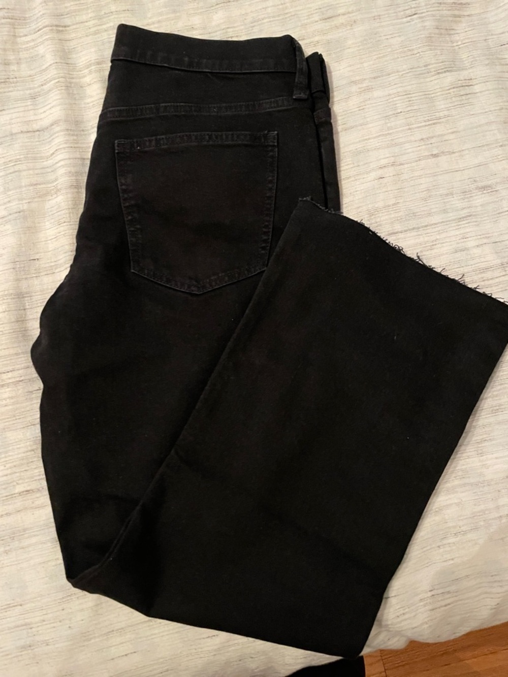 GAP Women’s Kick Fit Black Washed Jeans NWT Size 12 (31) - Picture 4 of 5